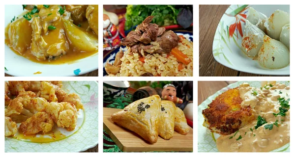 Food set orientalt cuisine — Stock Image Food set orientalt cuisine Royalty Free Stock Images