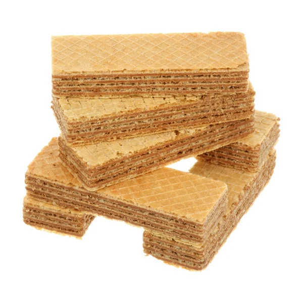 Pilha de waffles Imagem De Stock