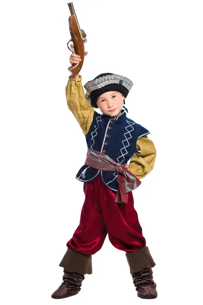 Niño vestido de pirata — Foto de Stock