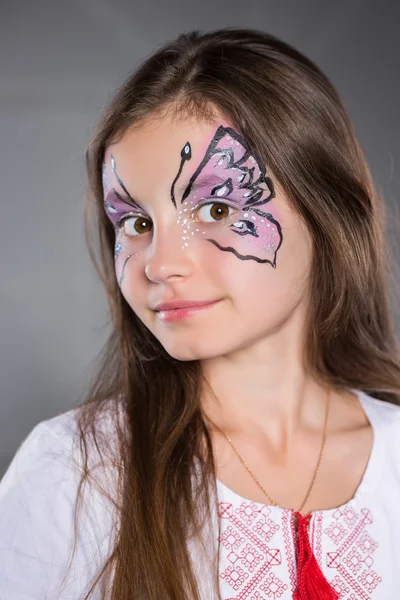 Portrait of little girl — Stock Photo, Image