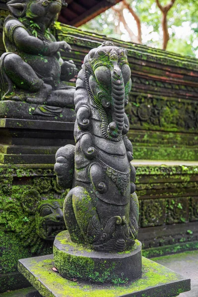 Αρχαίο Παραδοσιακό Μπαλινέζικο Άγαλμα Ubud Bali Island Ινδονησία — Φωτογραφία Αρχείου