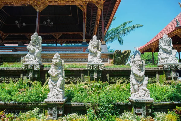 Άποψη Παραδοσιακού Ναού Του Μπαλί Ubud Bali Island Ινδονησία — Φωτογραφία Αρχείου