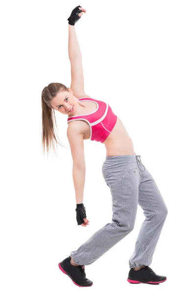 Woman training in sportswear. — Stock Photo, Image