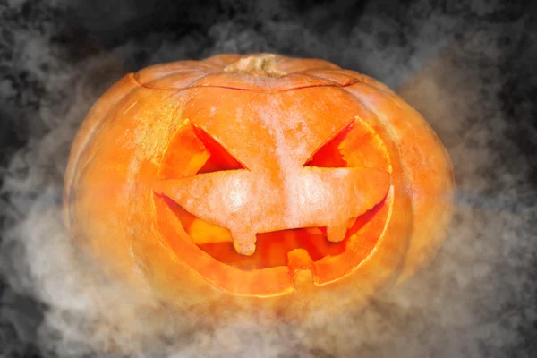 Zucche Jack-o-Lanterna di Halloween — Foto Stock