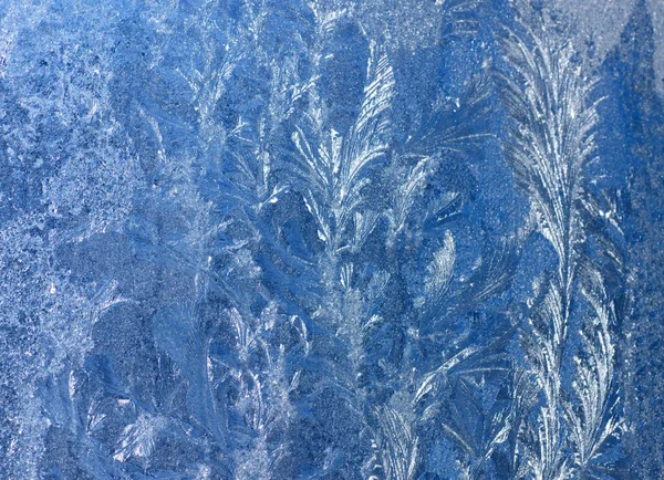 Background Frosty pattern on glass Royalty Free Stock Photos