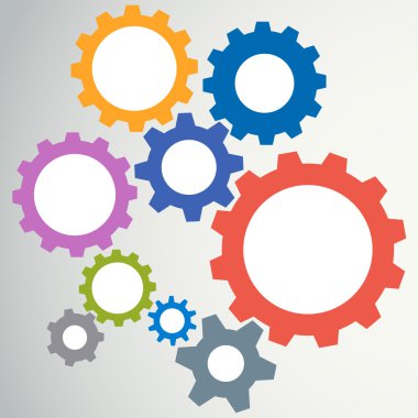 modelleme parlak dişli tekerler arka plan