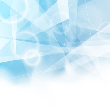 üçgen mavi bokeh arka plan klasörü