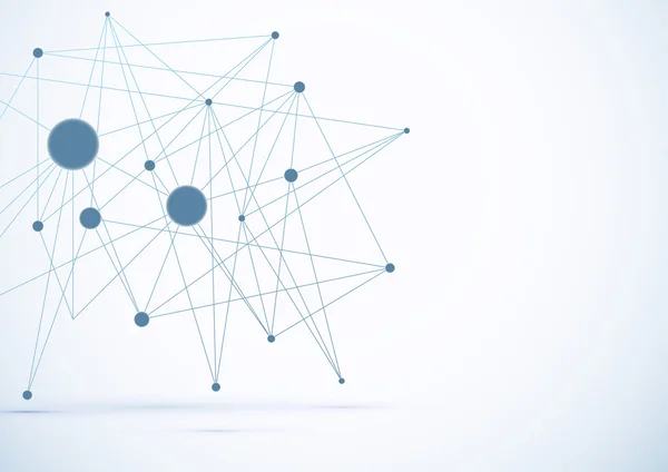 Verbinding idee element achtergrond — Stockvector