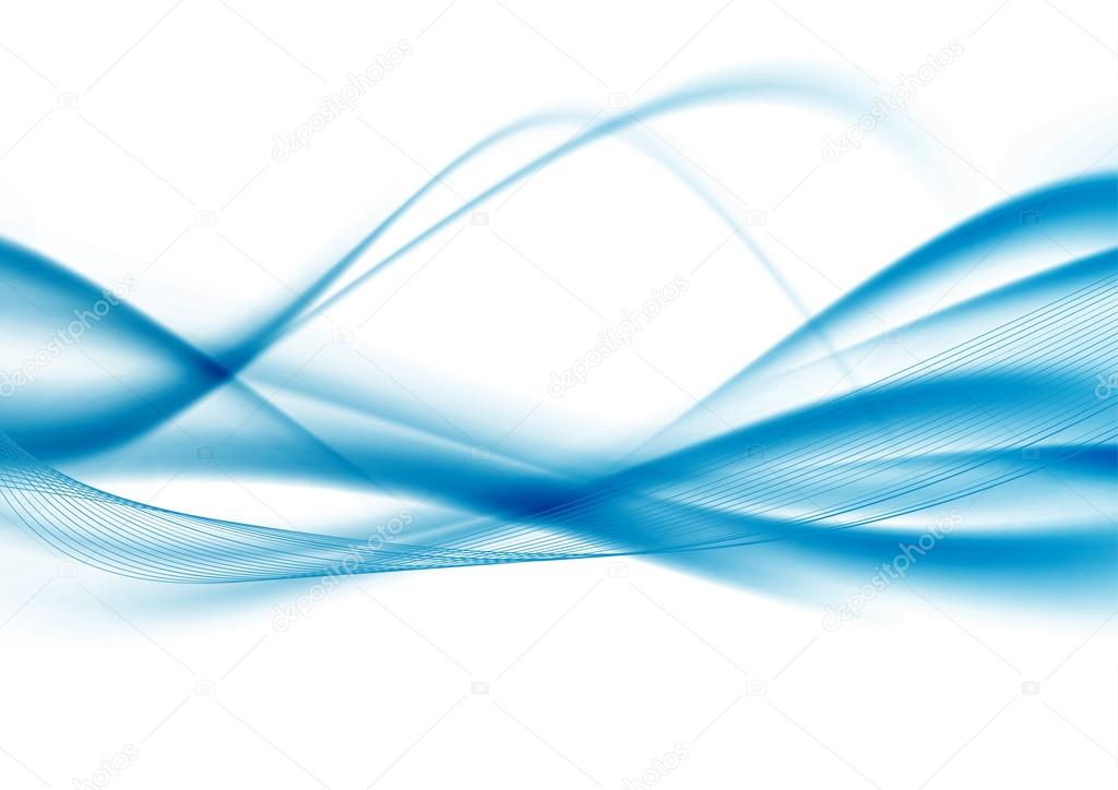 Blue lines  wavy background