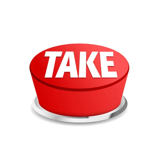 Time to take button sign — Stock Vector