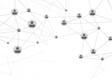 Kullanıcı ağ yapısı web arka plan