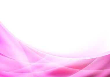 Düğün pembe çizgiler sınır swoosh