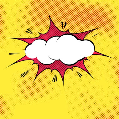 Popüler sanat konuşma balonu