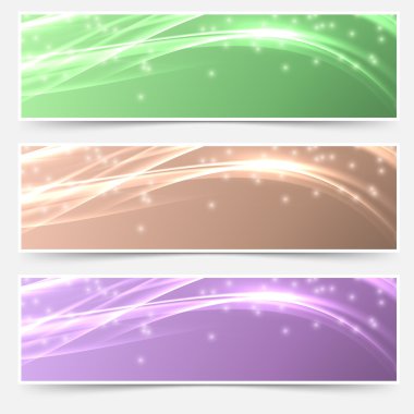 Parıldayan glitter üstbilgi kümesi