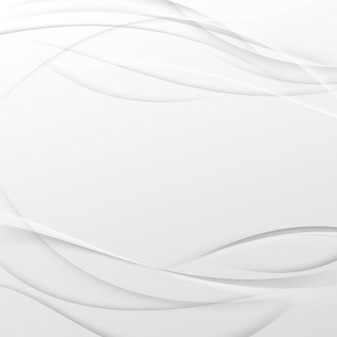 Gri arka plan, dalgalı çizgilerle