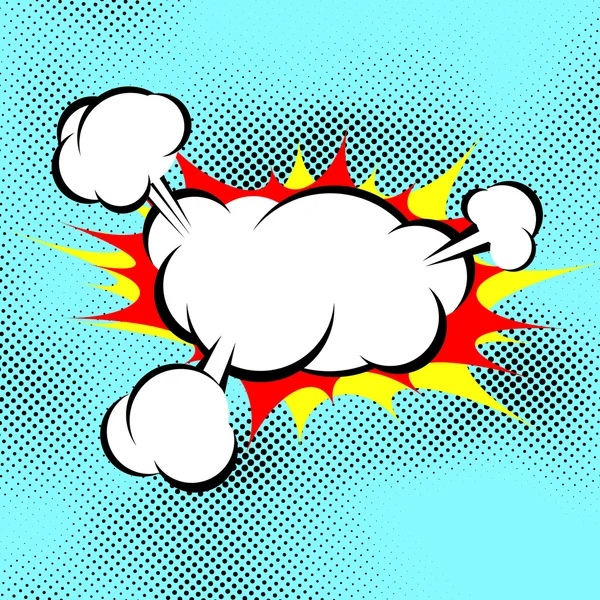 Pendaison de discours bulle nuage — Image vectorielle