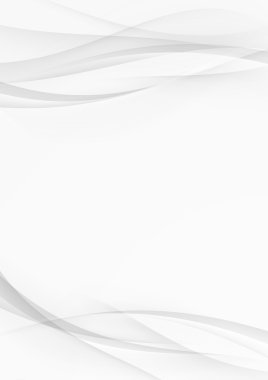 Soyut şeffaf dalga satır düzeni