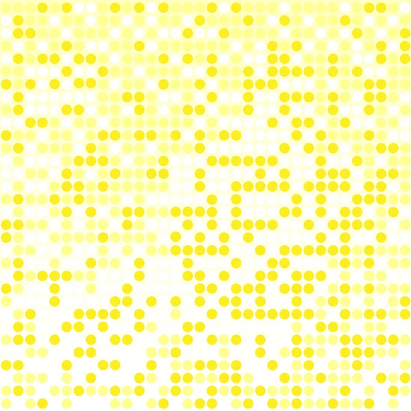 Sfondo pixel giallo chiaro — Vettoriale Stock