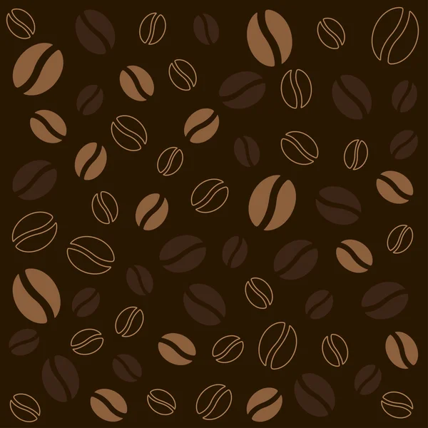 Coffee background texture — Stock Vector