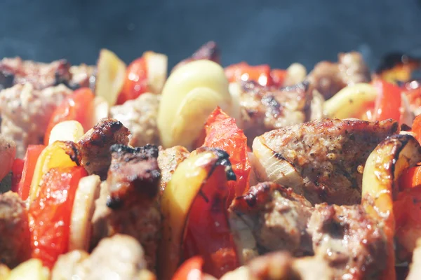 Viande Légumes grillés — Photo