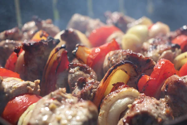 Mięso warzywa gotować — Zdjęcie stockowe