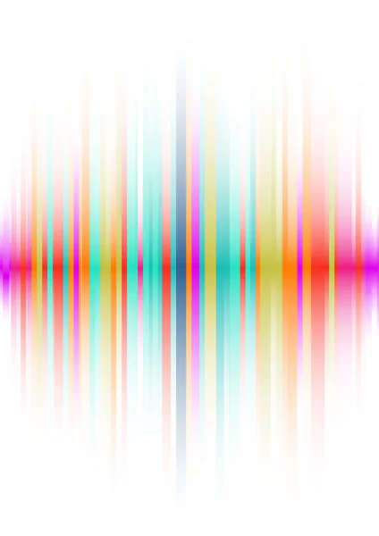 Lignes colorées lumineux fond d'été — Image vectorielle