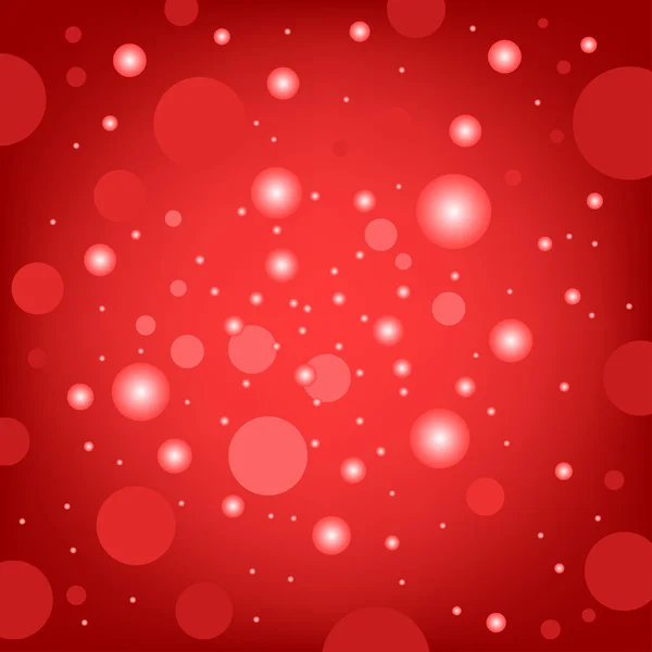 Kreisförmige Effekte roter Hintergrund — Stockvektor