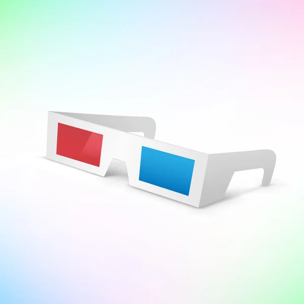 3D очки — стоковый вектор