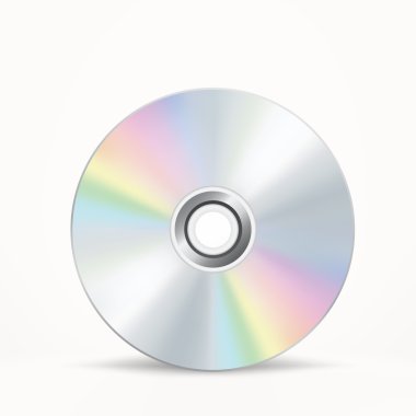 CD-dvd yuvarlak yüzey