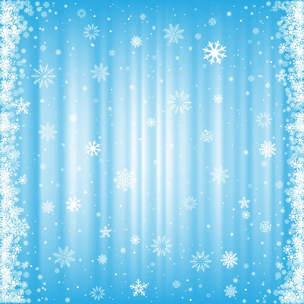 The snowy background — Stock Vector