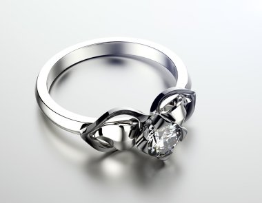 elmas nişan yüzüğü.