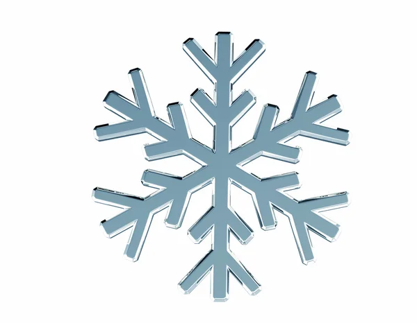 Diamond snowflake — Stock Photo, Image