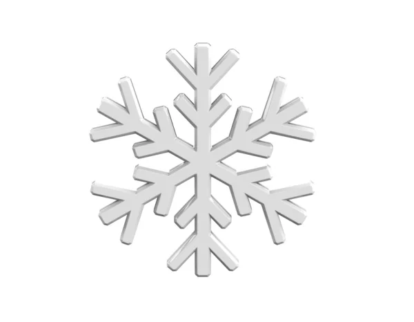 Diamond snowflake — Stock Photo, Image