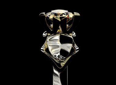 Pırlanta altın yüzük