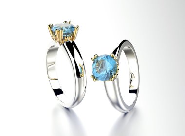 elmas altın yüzük