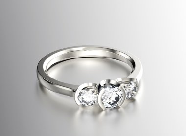 Elmas altın nişan yüzük