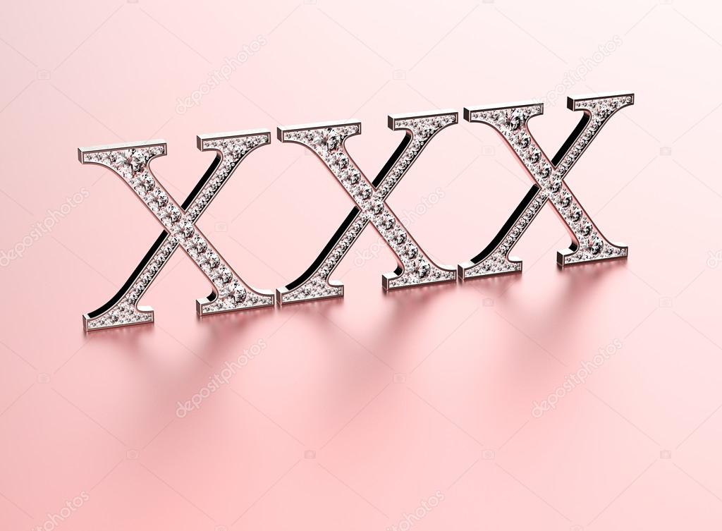 XXX diamond sign