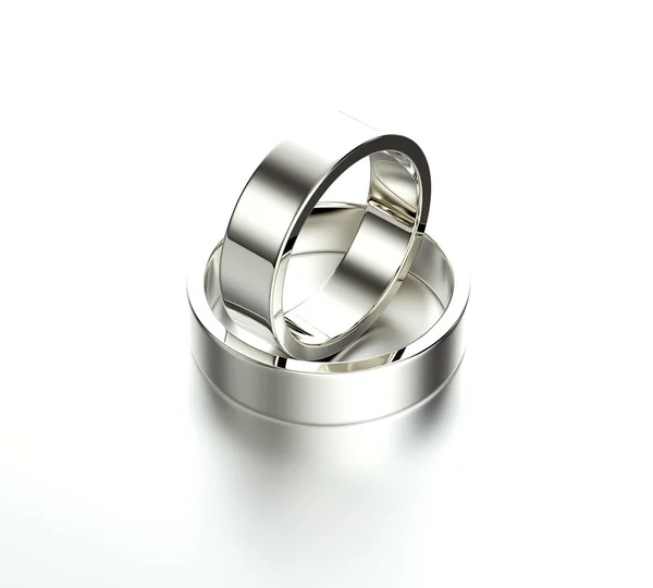 Golden Wedding Rings — Stock Photo, Image