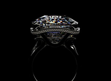 Beyaz altın yüzük