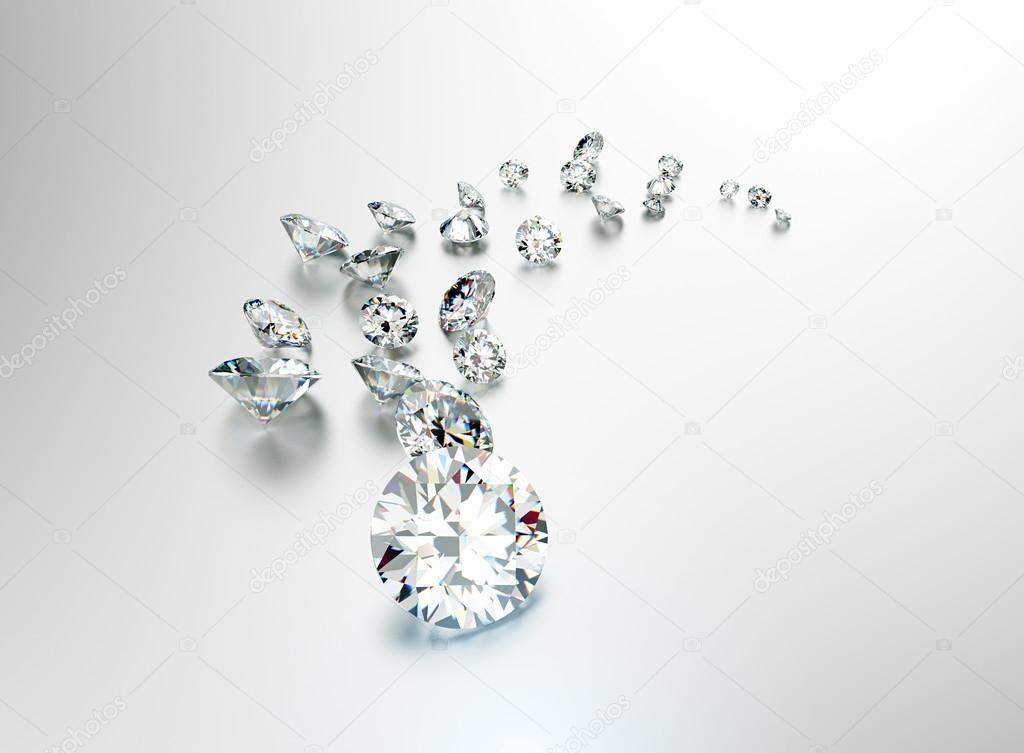 Jewelry Diamonds background