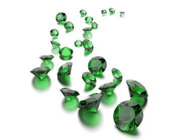 Yuvarlak şekil değerli taşlar