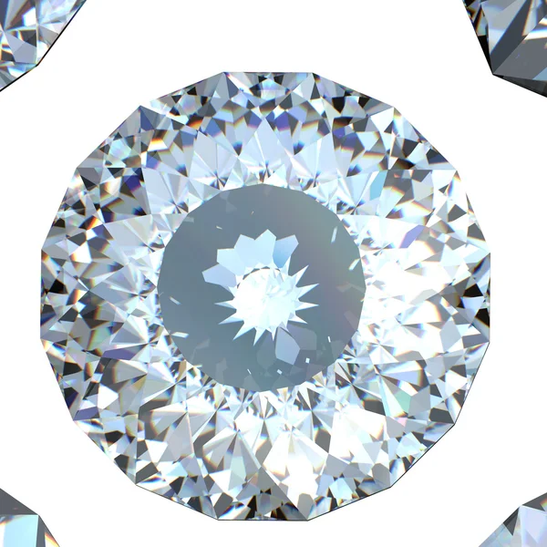 Diamant. Amethyst drahokam — Stock fotografie