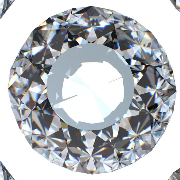 Diamond. Ametist ädelsten — Stockfoto