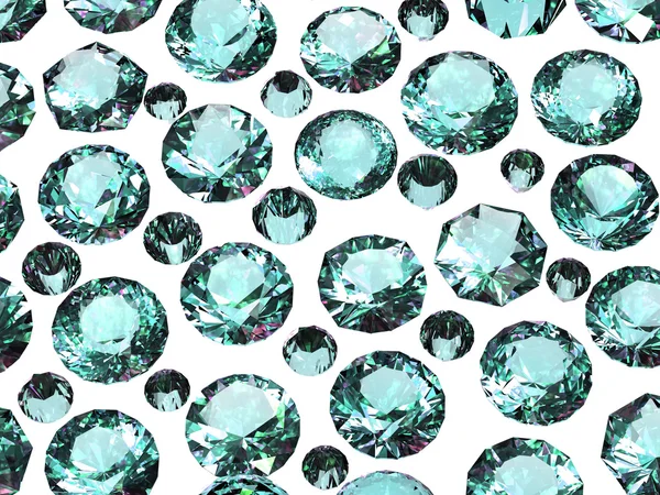 Diamantes Fondo piedras preciosas . — Foto de Stock