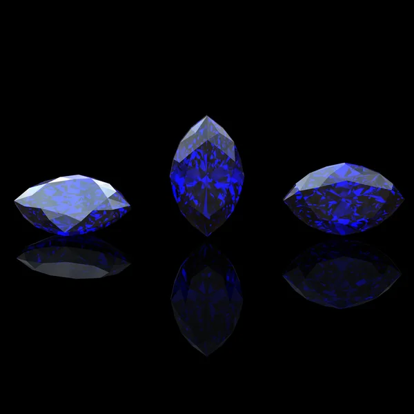 Diamonds Gemstones background. — Stock Photo, Image