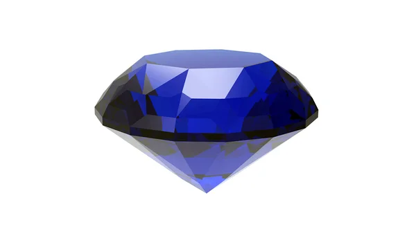 다이아몬드입니다. 사파이어 보석 — 스톡 사진
