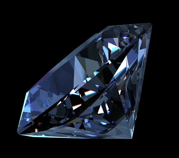 Diamant. Amethist edelsteen — Stockfoto