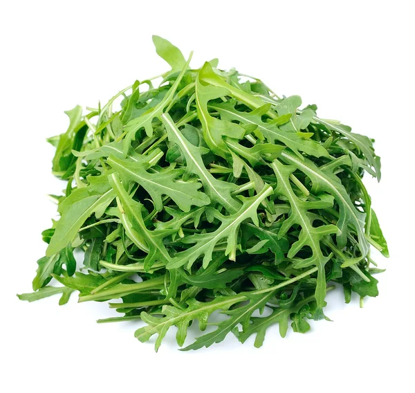 Rucola Sallad på nära håll — Stockfoto