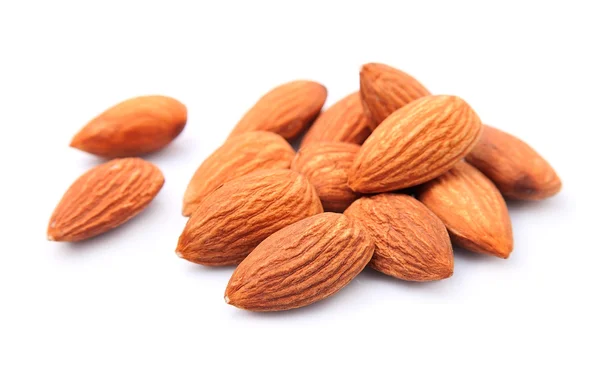 Almonds nuts closeup — Stock Photo, Image