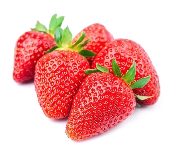 Ripe strawberry close up — Stock Photo, Image